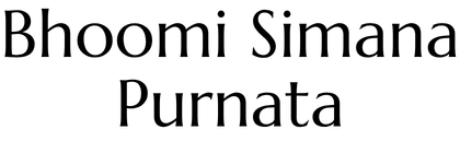 Bhoomi Simana Purnata Logo